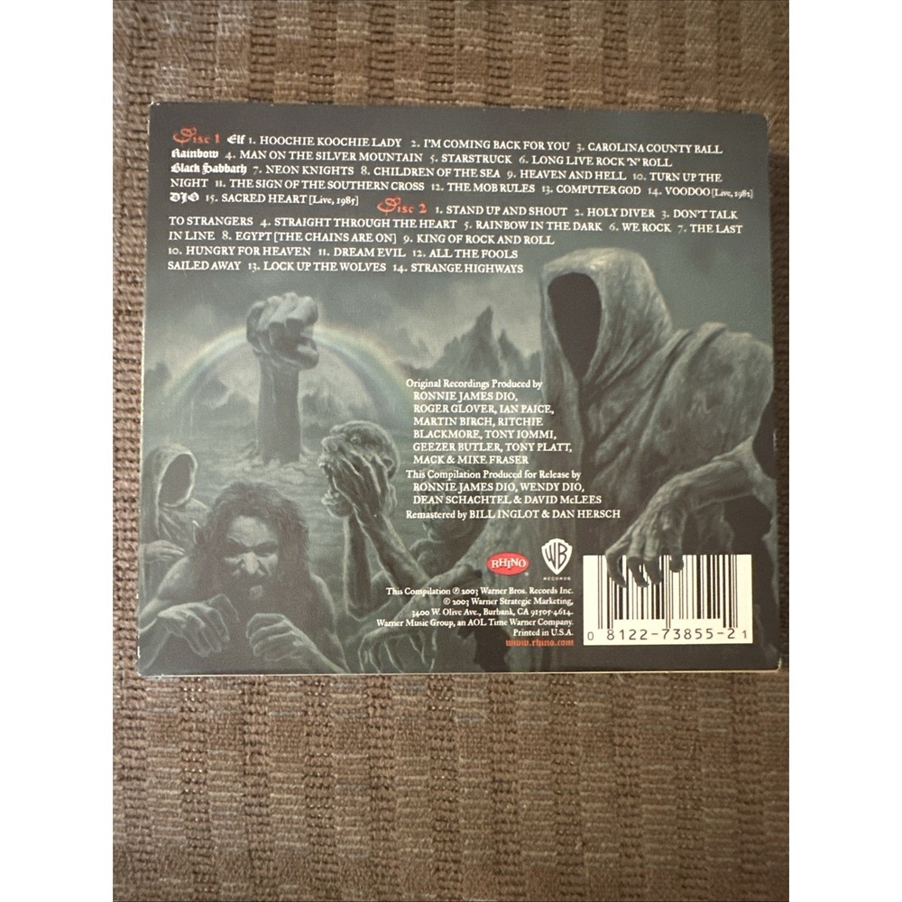Dio Anthology: Stand Up & Shout by Dio (CD, 2003) S1860 - Picture 12 of 12